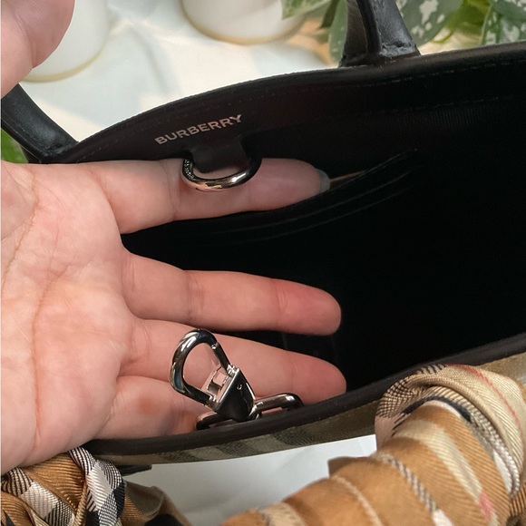 MINI BURBERRY CHECK VINTAGE BAG 💼 - Picture 6 of 15